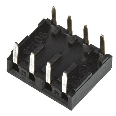Molex C-Grid Series Right Angle Through Hole Mount PCB Socket, 4-Contact, 1-Row, 2.54mm Pitch, Solder Termination