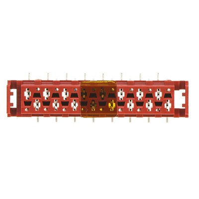 TE Connectivity Micro-MaTch Series Straight Surface Mount PCB Socket, 16-Contact, 2-Row, 2.54mm Pitch, Solder