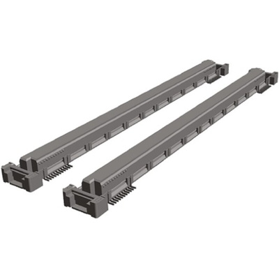 TE Connectivity Free Height Series Straight Surface Mount PCB Socket, 440-Contact, 2-Row, 0.5mm Pitch, Solder