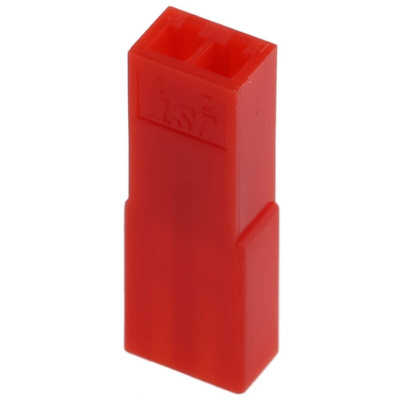 JST Straight Cable Mount RCY Socket Housing, 2-Contact, 1-Row, 2.5mm Pitch