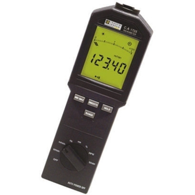 Chauvin Arnoux P01174810 Tachometer, Best Accuracy ±6 Counts Non Contact LCD 100000rpm