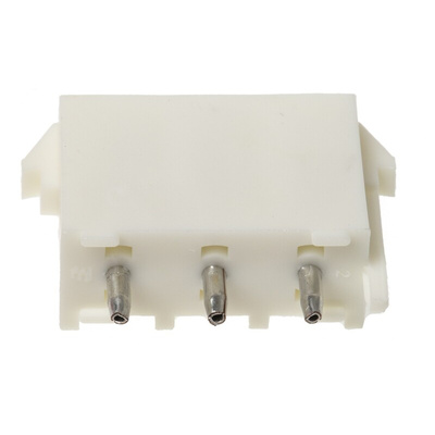 TE Connectivity Universal MATE-N-LOK Series Straight Through Hole Mount PCB Socket, 3-Contact, 1-Row, 6.35mm Pitch,