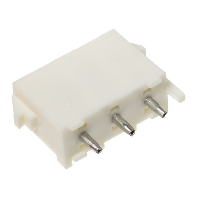 TE Connectivity Universal MATE-N-LOK Series Straight Through Hole Mount PCB Socket, 3-Contact, 1-Row, 6.35mm Pitch,