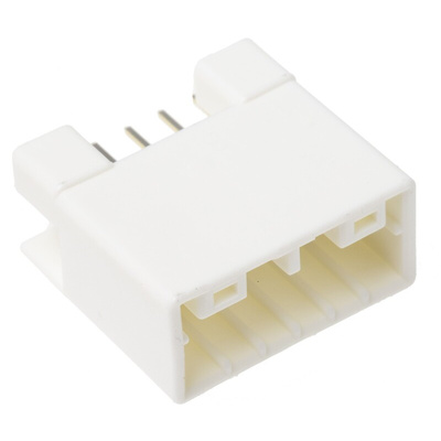 TE Connectivity MULTILOCK 070 Series Straight Through Hole Mount PCB Socket, 6-Contact, 1-Row, 3.5mm Pitch, Solder