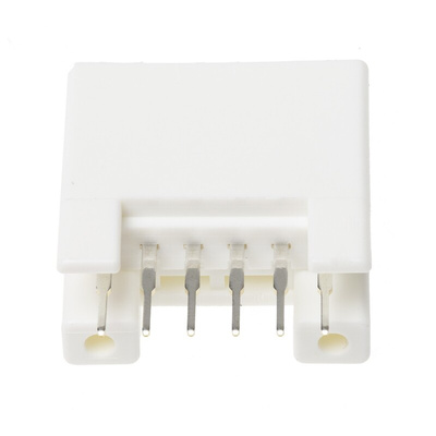 TE Connectivity MULTILOCK 070 Series Straight Through Hole Mount PCB Socket, 6-Contact, 1-Row, 3.5mm Pitch, Solder