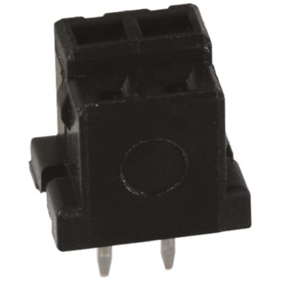 Hirose DF3 Series Straight Through Hole Mount PCB Socket, 2-Contact, 1-Row, 2mm Pitch, Solder Termination