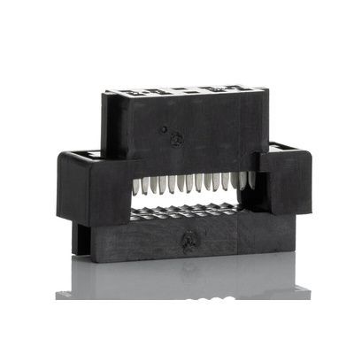 Molex Milli-Grid Series Straight Through Hole Mount PCB Socket, 10-Contact, 2-Row, 2mm Pitch, IDC Termination