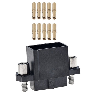 HARWIN Datamate J-Tek Series Straight Cable Mount PCB Socket, 10-Contact, 2-Row, 2mm Pitch, Crimp Termination