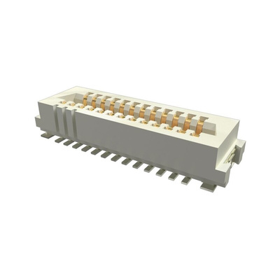 Amphenol Communications Solutions Conan Lite Series Straight, Vertical PCB Mount PCB Socket, 25-Contact, 1mm Pitch,