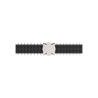 TE Connectivity 1MM-R Series Vertical Board Mount PCB Socket, 40-Contact, 2-Row, 1mm Pitch, Surface Mount Termination