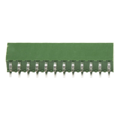TE Connectivity AMPMODU HV100 Series Straight Through Hole Mount PCB Socket, 24-Contact, 2-Row, 2.54mm Pitch, Solder