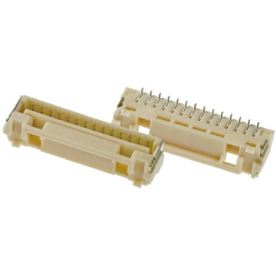 Molex CLIK-Mate Series Right Angle Surface Mount PCB Socket, 14-Contact, 1-Row, 1.25mm Pitch, Solder Termination
