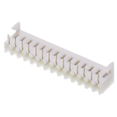 Molex KK 254 Series Right Angle Through Hole Mount PCB Socket, 14-Contact, 1-Row, 2.54mm Pitch, Solder Termination