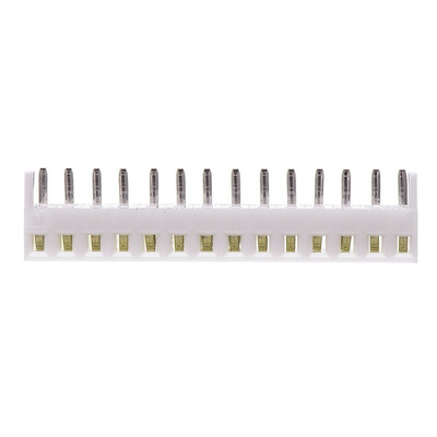 Molex KK 254 Series Right Angle Through Hole Mount PCB Socket, 14-Contact, 1-Row, 2.54mm Pitch, Solder Termination