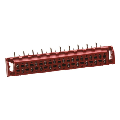 TE Connectivity Micro-MaTch Series Straight Surface Mount PCB Socket, 20-Contact, 2-Row, 2.54mm Pitch, Solder