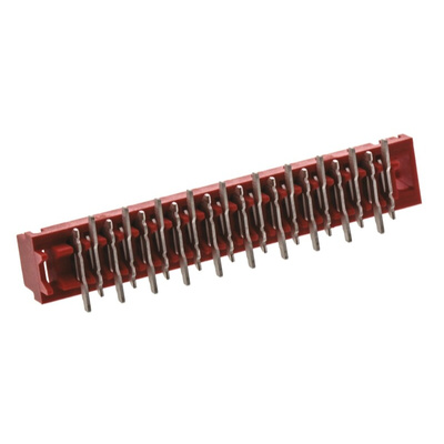 TE Connectivity Micro-MaTch Series Straight Surface Mount PCB Socket, 20-Contact, 2-Row, 2.54mm Pitch, Solder
