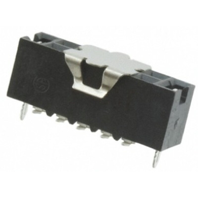 TE Connectivity AMPMODU MOD IV Series Straight Surface Mount PCB Socket, 10-Contact, 2-Row, 2.54mm Pitch, Solder