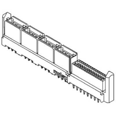 Molex EXTreme LPHPower Series Straight Through Hole Mount Heavy Duty Power Connector, 38-Contact, 2.5mm Pitch, Press-In