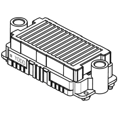 Molex HD Mezz Series Straight PCB Socket, 351-Contact, 27-Row, 1.2mm Pitch, Solder Termination