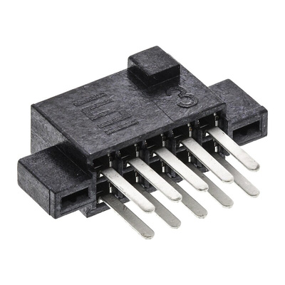Samtec SFM Series Straight Through Hole Mount PCB Socket, 10-Contact, 2-Row, 1.27mm Pitch, Solder Termination