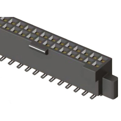 Samtec SFML Series Straight Surface Mount PCB Socket, 70-Contact, 2-Row, 1.27mm Pitch, Solder Termination