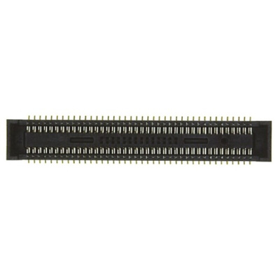 Hirose DF40 Series Straight Surface Mount PCB Socket, 80-Contact, 2-Row, 0.4mm Pitch, Solder Termination