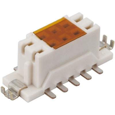 Hirose DF11 Series Straight Surface Mount PCB Socket, 24-Contact, 2-Row, 2mm Pitch, Solder Termination