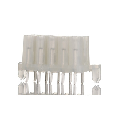 Molex Mini-Fit BMI Series Straight Through Hole Mount PCB Socket, 10-Contact, 2-Row, 4.2mm Pitch, Solder Termination