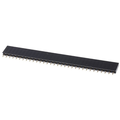 Wurth Elektronik WR-PHD Series Straight Through Hole Mount PCB Socket, 32-Contact, 1-Row, 2.54mm Pitch, Solder