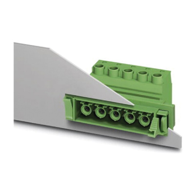 Phoenix Contact DFK-IPC 16/ 2-ST-10.16 Series IDC Connector, 2-Contact, 1-Row, 10.16mm Pitch, Screw Termination