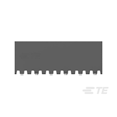 TE Connectivity AMPMODU Series Straight Surface Mount PCB Socket, 6-Contact, 1-Row, 2mm Pitch, Solder Termination