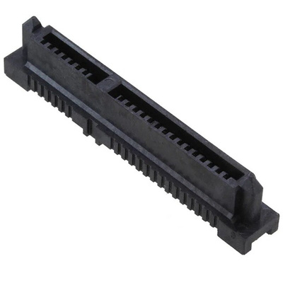 Molex 87713 Series Vertical Surface Mount PCB Connector, 22-Contact, 1-Row, 1.27mm Pitch, Solder Termination