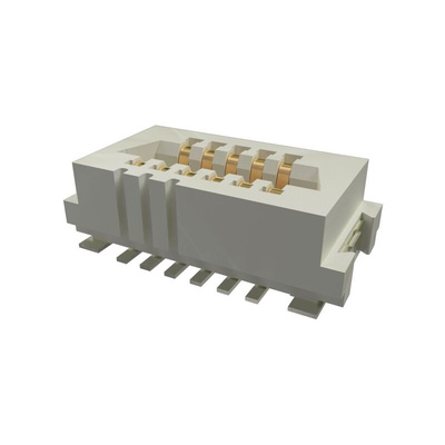 Amphenol Communications Solutions Conan Lite Series Vertical PCB Mount PCB Socket, 11-Contact, 1mm Pitch, Solder
