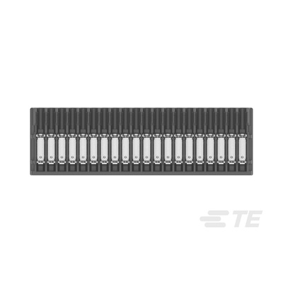 TE Connectivity MICRO CT Series Straight Cable Mount, IDC PCB Socket, 20-Contact, 1-Row, 1.2mm Pitch, IDC Termination