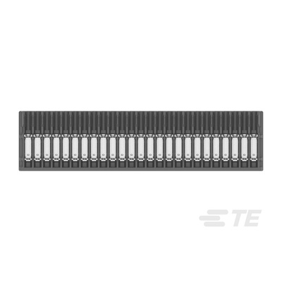 TE Connectivity MICRO CT Series Straight Cable Mount, IDC PCB Socket, 25-Contact, 1-Row, 1.2mm Pitch, IDC Termination