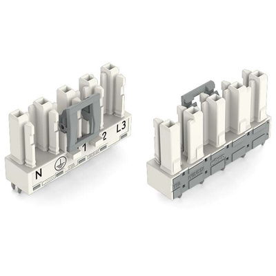 Wago 770 Series Straight PCB Mount PCB Socket, 5-Contact, 1-Row, 10mm Pitch, Cage Clamp Termination