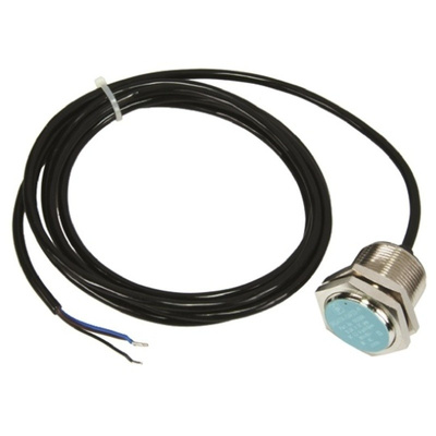 Pepperl + Fuchs M30 x 1.5 Inductive Sensor - Barrel, PNP Output, 10 mm Detection, IP67, Cable Terminal