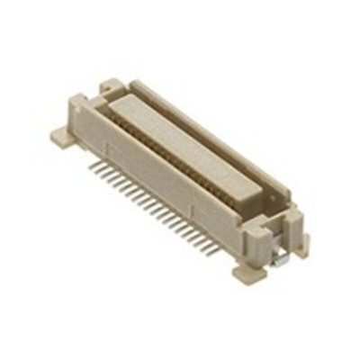 Molex Straight Surface Mount PCB Socket, 200-Contact, 2-Row, 0.64mm Pitch, Solder Termination