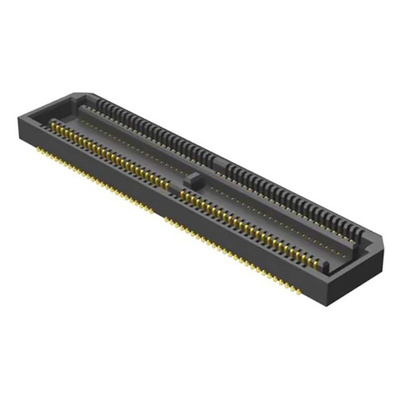 Samtec LSH Series Straight Surface Mount PCB Socket, 40-Contact, 2-Row, 0.55mm Pitch, Solder Termination