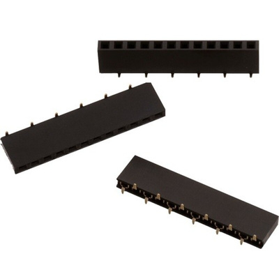 Wurth Elektronik WR-PHD Series Straight PCB Socket, 5-Contact, 1-Row, 2.54mm Pitch