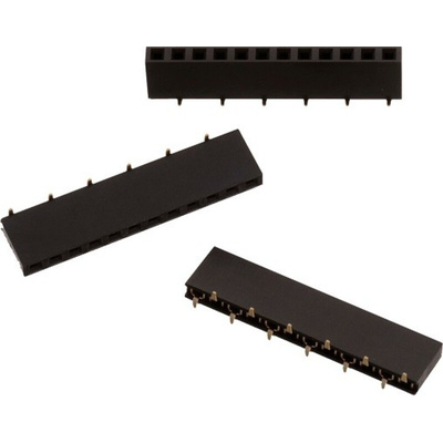 Wurth Elektronik WR-PHD Series Straight PCB Socket, 8-Contact, 1-Row, 2.54mm Pitch