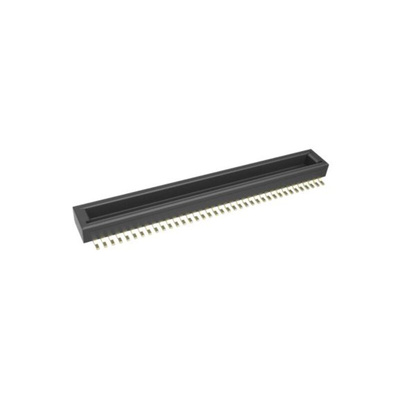 Amphenol Communications Solutions BergStak Series PCB Mount PCB Connector, 70-Contact, 2-Row, 0.4mm Pitch, Pin