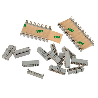 3M 3000 Series Straight Wire Mount IDC Connector, 16-Contact, 2-Row, 2.54mm Pitch, IDC Termination