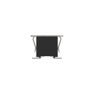 TE Connectivity 1MM-R Series Vertical Board Mount PCB Socket, 6-Contact, 2-Row, 1mm Pitch, Surface Mount Termination