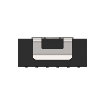 TE Connectivity 1MM-R Series Vertical Board Mount PCB Socket, 6-Contact, 2-Row, 1mm Pitch, Surface Mount Termination