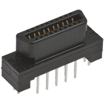 Hirose FX2 Series Straight Through Hole Mount PCB Socket, 100-Contact, 2-Row, 1.27mm Pitch, Solder Termination