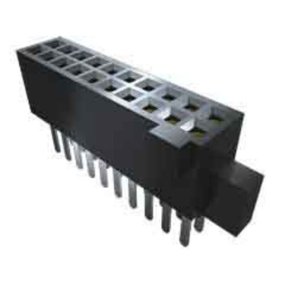 Samtec SFM Series Straight Surface Mount PCB Socket, 80-Contact, 2-Row, 1.27mm Pitch, Solder Termination