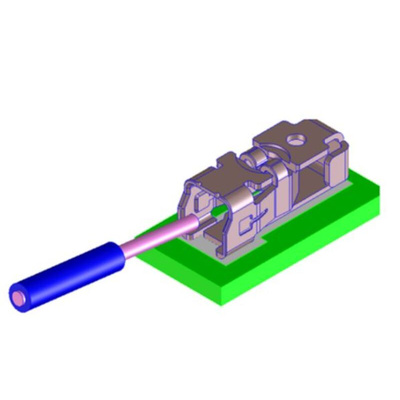 Molex Right Angle Surface Mount PCB Socket, 1-Contact, 1-Row, Solder Termination