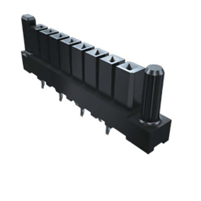 Samtec IPBS Series Top Entry Surface Mount PCB Socket, 5-Contact, 2-Row, 4.19mm Pitch, Solder Termination