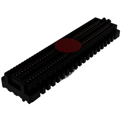 Samtec ASP Series Vertical Surface Mount PCB Socket, 160-Contact, 4-Row, 1.27mm Pitch, Solder Termination